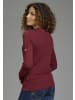 Kangaroos Strickjacke in bordeaux