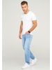 Jack & Jones Jeans Straight Leg - JJIMIKE JJARIS in Light Blue Denim