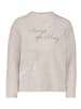 Betty Barclay Strickpullover mit Jacquard in Taupe Melange
