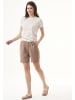 Organication Shorts "WOR15025" in Tieftaupe
