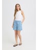 ICHI Jeansshorts IHODETTE Casual fit in LIGHT BLUE DENIM/CLOUD DANCER