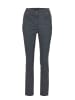 GOLDNER Superbequeme Hose mit Bauchweg-Effekt in anthrazit