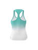 BIDI BADU Crew Junior Tank - black in Aqua/Weiß