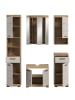 ebuy24 Badmöbelset Scout (5-teilig) Kaschmir 164 x 34 cm