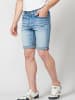 KOROSHI DENIM SHORTS REGULAR FIT in blau