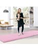 COSTWAY Gymnastikmatte 300x117x5cm in Rosa