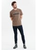 Cruz T-Shirt Trey in 1137 Pine Bark