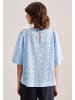 Seidensticker Shirtbluse Regular Fit in Hellblau