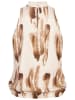 Cloud5ive Cloud5ive Damen Cloud5ive Damen Choker Top mit Abstrakt Print in beige