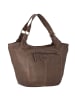 Greenland Nature Femi & Nine Schultertasche Leder 38 cm grey