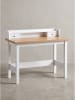 KADIMA DESIGN Schreibtisch rechteckig, MDF, 2 Schubladen, Skandinavisch