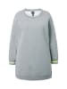 Ulla Popken Sweatshirt in mausgrau