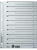 Leitz Trennblatt A4 200g/qm Karton grau Packung mit 100 Stück