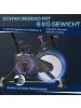 HOMCOM Fahrradtrainer,85cm x 46cm x 114cm,mehrfarbig