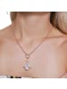 Steel_Art Charm Damen mit Muschel Arabella silberfarben poliert in rosegoldfarben