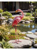 Beliani Gartenfigur PALAWAN in Rosa - (W) 20 x (H) 58 x (L) 17 cm