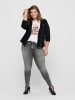 ONLY Carmakoma Skinny Stretch Jeans Curvy Plus Size Denim CARWILLY Übergröße in Grau