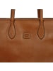 BRIC`s Volterra Shopper Tasche M Leder 40.5 cm Laptopfach tobacco