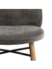 ebuy24 Esszimmerstuhl Sophia Grau 2er Set