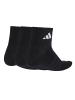 adidas Socken 3er Pack in Schwarz