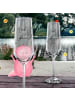 Mr. & Mrs. Panda Champagnerflöte Einhorn Woodstock ohne Spruch in Transparent