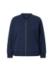 Ulla Popken Sweatjacke in marine