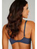 PETITE FLEUR T-Shirt-BH in marine+toffee