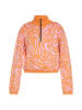 Swirly Damen Pullover in PINK ORANGE