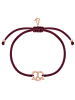 Glanzstücke München Armband Herz-Breze aus Edelstahl in roségold