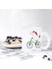 Mr. & Mrs. Panda Trinkbecher Einhorn Radfahrer ohne Spruch in Transparent