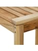 relaxdays Hocker Holz in Natur - (B)40 x (H)46 x (T)30 cm