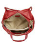 Samantha Look Shopper echt Leder in rot