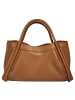 Cluty Handtasche 2 in 1 echt Leder in cognac
