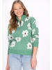myMo Women Sweater in Green