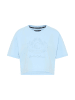 Carlo Colucci T-Shirt Daz in Blau