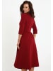 Awesome Apparel Kleid in Bordeaux