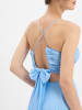 Marie Lund Abendkleid in hellblau - 0001