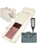 tectake Shiatsu-Massagematratze  186,5 x 60 x 11 cm, beige