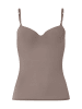 Hanro Schalen-BH-Hemd Allure in Taupe