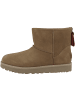 UGG Boots Classic Mini Logo Zip in braun