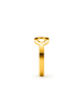 Luxenter Ring Ziko mit 18 Karat  verstellbar Gelbgold-Ziko gold