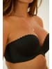 LASCANA Push-up-BH in schwarz