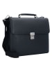 Leonhard Heyden Berlin Aktentasche Leder 38 cm Laptopfach schwarz