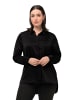 Ulla Popken Hemdbluse in schwarz