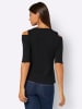 creation L 3/4-Arm-Shirt in schwarz