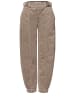 Street One High Waist Barrel Leg Hose mit Elastikbund in Sanded Amber