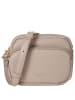 Seidenfelt Heby - Schultertasche 18 cm in light taupe