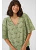 Kaffe Langarm-Bluse KAtura A-shape in Oil Green