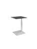 58 aufm Kessel BEISTELLTISCH Chandra 55x47x54 höhenverstellbar Perlsilber/Keramik