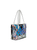 myMo Women Handbag in White Multicolor